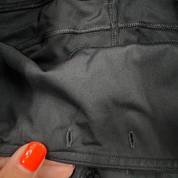 Lululemon Fast & Free 7/8 Tight II Non-Reflective Leggings 25" Inseam Black Size - Picture 3 of 6